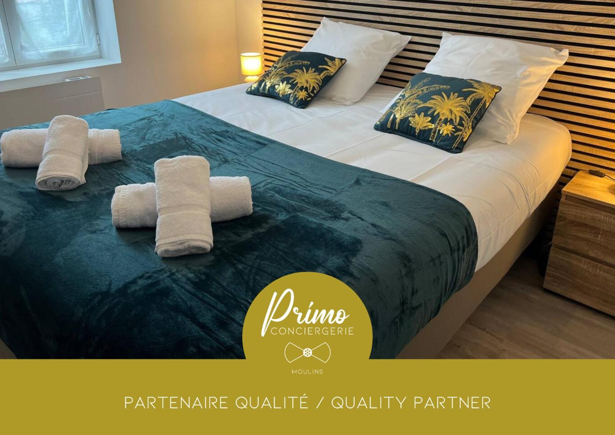 Le Cocon Moulinois, Proche Gare Avec Services By Primo C0Nciergerie Apartment Moulins  Ngoại thất bức ảnh